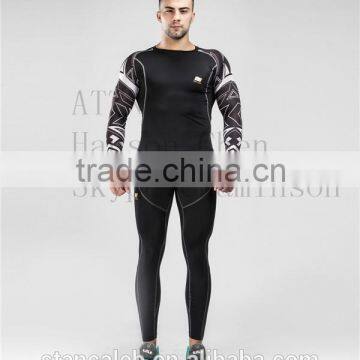 Men's Long Sleeve Compression Wear,smart Compression Fabric, Sexy Compression Wear photo-3