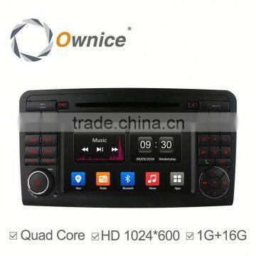 Ownice Android 4.4 touch screen Stereo Auto GPS navi for Mercedes-benz ML500 W164 with wifi bluetooth phonebook IPOD