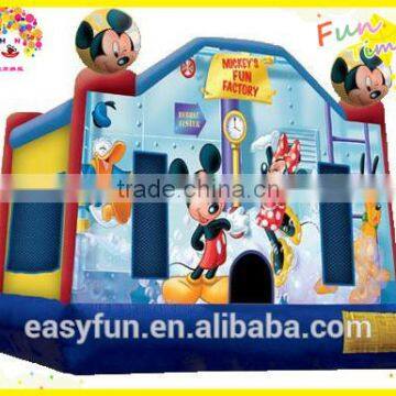 High quality customized mickey mouse inflatable bounce house price