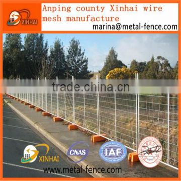 ISO9001 Australia standard factory galvanized tem fence, removable temporary construction fence,portable fence panel