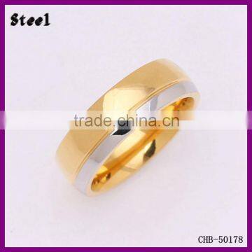 Best Selling Yiwu Factory Stainless Steel Vintage Style Simple Finger Ring