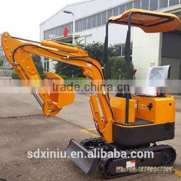 China mini digger small 0.8 ton excavator XN08