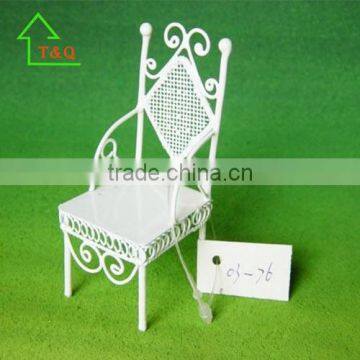 Cheap Unique Miniature Vintage Iron Wire Chairs