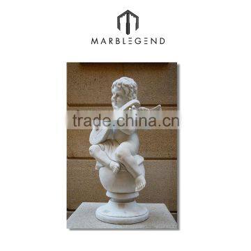 PFM Marble Decorative Garden Stone Eagle Sculpture