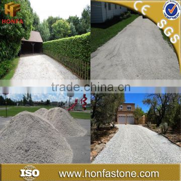 wholesale white gravel for driveway/ white rocks landscaping