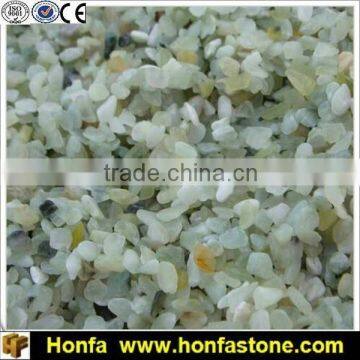 green jade color marble chips terrazzo flooring