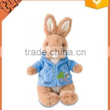 Hot Sale Plush Peter Rabbit/Stuffed Plush Rabbit/Small Peter Rabbit Plush Toy