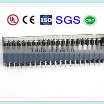 Double Row Soldering Barrier Terminal Block Connector