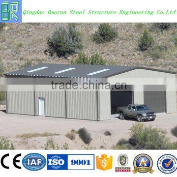 High quality steel frame prefab garage used