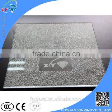 Custom Patterned Colored glass dining table top