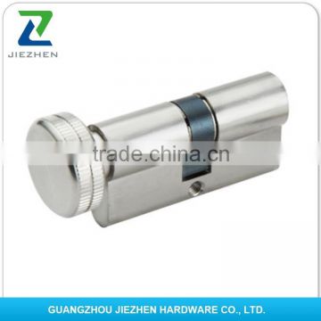 brass plating finishing length 40-120mm 6pins mortise euro high security door handle lock cylinder electric