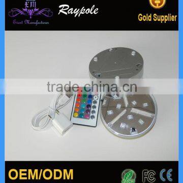 Wholesale 10 cm Under Vase Light LED Base For Event Decoration photo-6