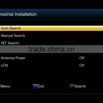 Hot Selling Open Box Amiko Support S2+T2 Free to Air Freest V7 Combo With Multi CAS Internet Sharing IPTV via USB Wifi