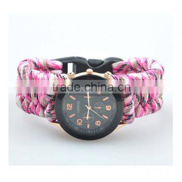 550 paracord bracelet with watch, paracord bracelet with firefighter, paracord bracelet with logo