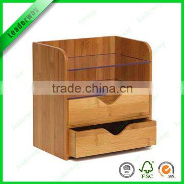 fancy desk organizer wooden cosmetic organizer with drawers