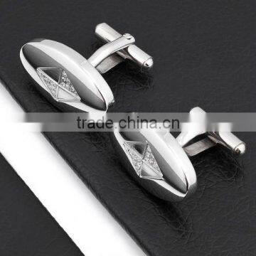 Metal Cufflinks 316 Stainless Steel Cufflinks(SC10018)