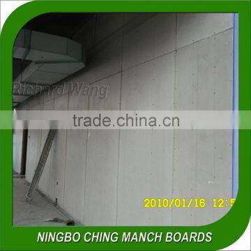 Panelized wall system, Calcium Silicate Board
