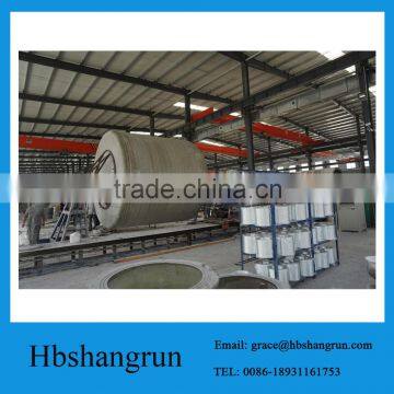 GRP FRP vessel tank winding machine