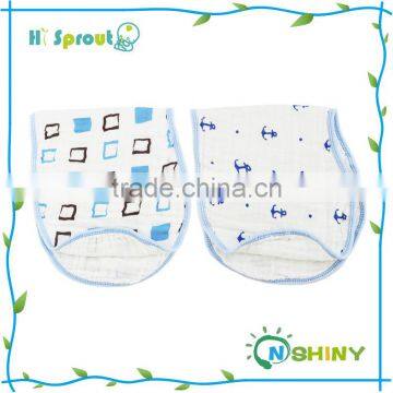 Anti-bacterial Comfortable baby cotton muslin burp cloths