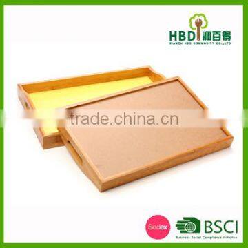 High Quality Bamboo Wholesale Serving Tray
