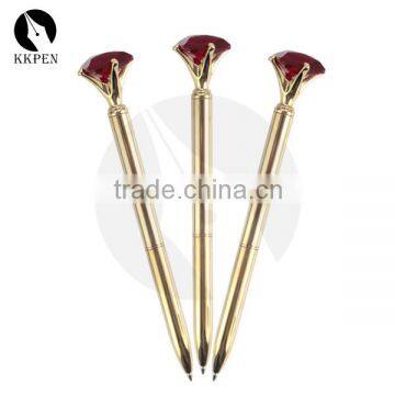 KKPEN wholesale beautiful crystal topper ball pen & beautiful ball pen& diamond tip ball pen