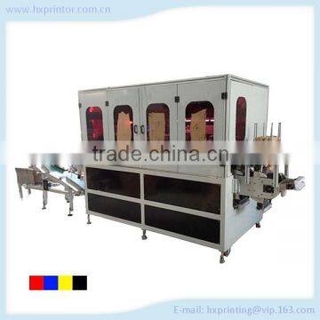 7 colors egg holder full automatic egg pad printing machine