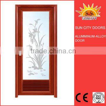 SC-AAD045 China wholesale market economic folding door prices,aluminum frosted glass door