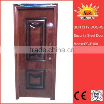 SC-S100 wholesale China market residential fire rated doors,safety door design