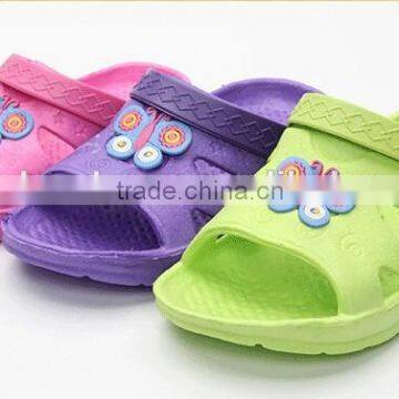 2015 new fashion casual summers latest design kids cute slippers eva injection