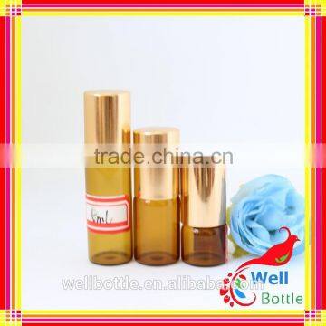 1ml 2ml 3ml 5ml Small Glass Vials Sample Dropper Bottle 1/4 Dram 1ml Amber Glass Vial With Cap 060R photo-6