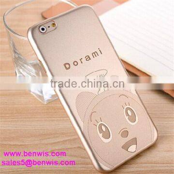 ultrathin 0.3mm Laser carving cartoon hard pc back cover case for apple iphone 5 5s phone case