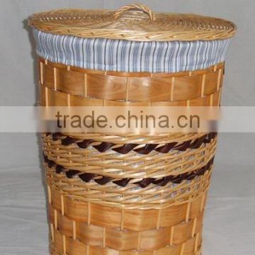 new fashion willow laundry basket