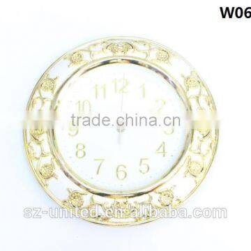 High quality diamond style 24 hour analog wall clock #W06---W08