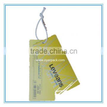 recycled paper customized paper garment clothing hang tags