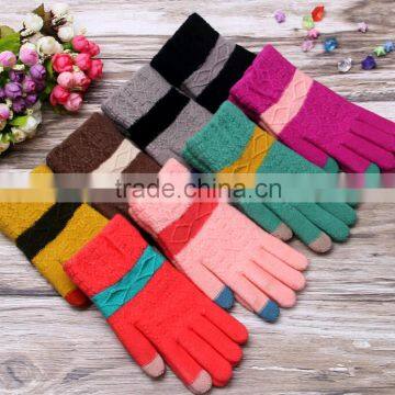 2016 Winter Ladies Women girl Gloves wholesale