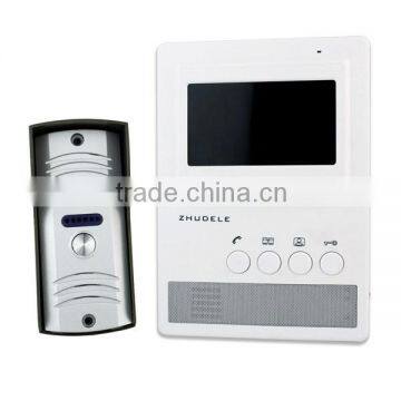 New 1 IN 1 Intercom System 4.3 Inch Screen ZDL-53P Monitor Unlocking Hands-Free Intercommunication Video DoorPhone