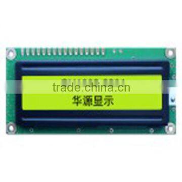 16 characters 2 lines lcd module with led backlight