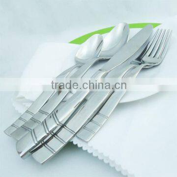 Stainless steel fancy faltware set