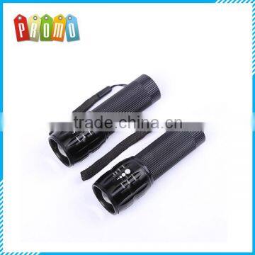 Promotional Mini LED Aluminum LED flashlight with lanyard