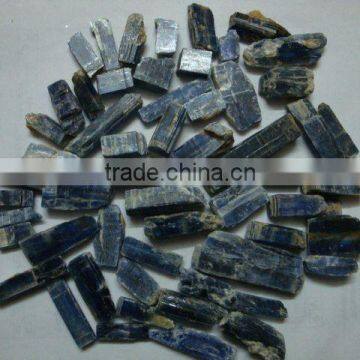 natural rough blue kyanite