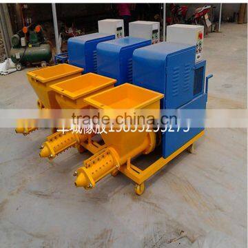 low price automatic india wall plastering machine for sand spraying