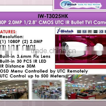 IW-T3025HK 2MP UTC Controller Waterproof CCTV Camera