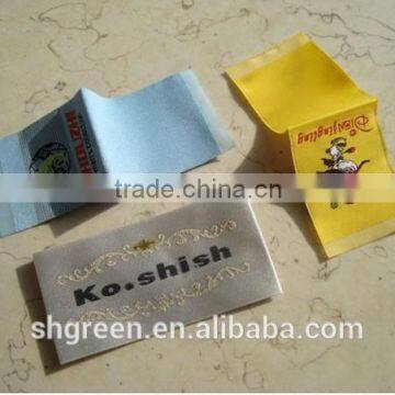 smoothy satin woven label industry maker