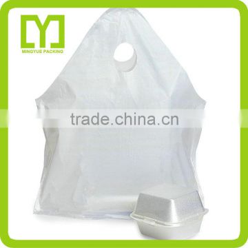 Hot sale cheap promotional high quality plastic handle bags