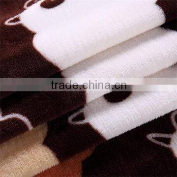 Fantasy Warm Thickened Active Dyeing Four Piece Cashmere Flannel Bedding Sets photo-5