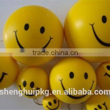 Promotional Printed Smile Stress Ball/Anti Stress Ball/Pu Stress Ball