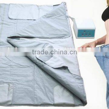 Infrared sauna thermal blanket for weight loss