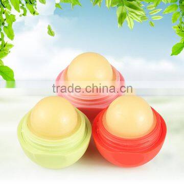 Bonvatt New Arrival Organic Lip Balm cute lip balm ball shape