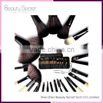 2016 high quality makeup brush manufacturer 24pcs brush makeup set