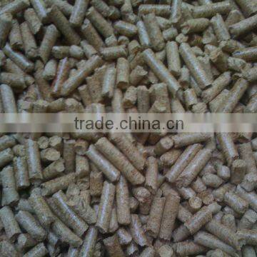 MIX PINE AND RUBBER WOOD PELLET DIA8MM